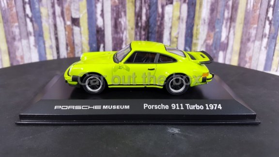 Porsche 911 Turbo 1974 groen 1:43 - 1