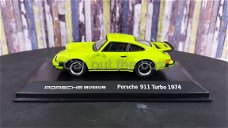 Porsche 911 Turbo 1974 groen 1:43