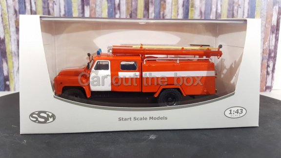 Gaz 53 - 12 brandweer truck 1:43 Start scale models - 4