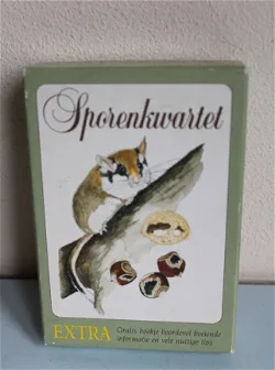 Sporenkwartet met boekje boordevol boeiende informatie en vele nuttige tips
