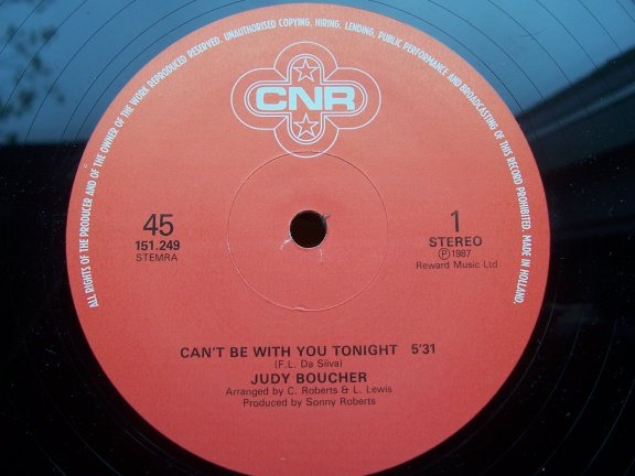 JUDY BOUCHER CAN'T BE WITH YOU TONIGHT DOOS 3 - Afbeelding 2