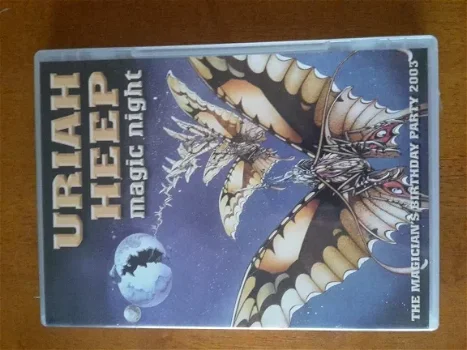 dvd Uriah Heep ‎– Magic Night - The Magician's Birthday Party 2003 - 0