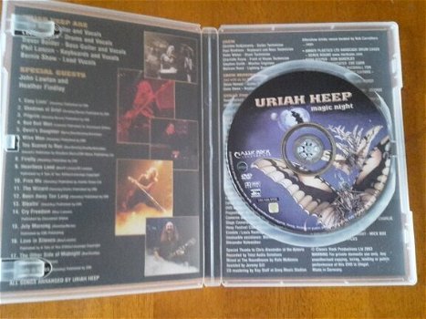 dvd Uriah Heep ‎– Magic Night - The Magician's Birthday Party 2003 - 1
