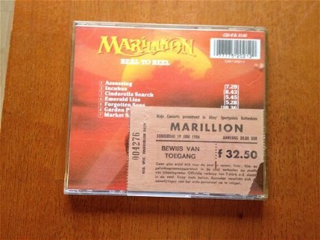 Marillion Real to reel met concertkaart - 2