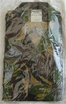 Blouse / Overhemd, Zomer, Lange Mouw, KL, M93, Woodland Camouflage, Maat: 8000/0510, 1992.(1)