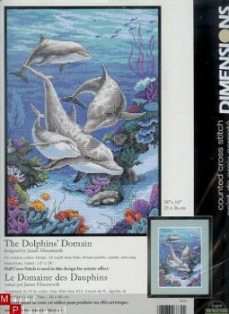 DIMENSIONS BORDUURPAKKET THE DOLPHINS DOMAIN - 1