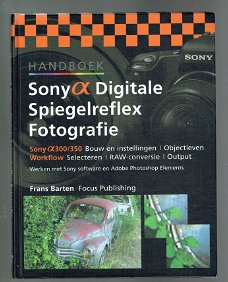 Handboek Sony digitale spiegelreflex fotografie door Barten