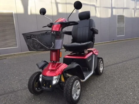 Scootmobiel Hurricane 30 Red 4 wiel / stabiel - 1