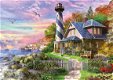 Educa - Lighthouse at Rock Bay - 1000 Stukjes Nieuw - 1 - Thumbnail