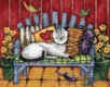 Borduurpakket PORCH CATS marti - 1 - Thumbnail