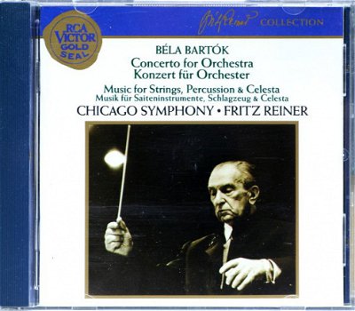 Fritz Reiner - Béla Bartók - Chicago Symphony*, Fritz Reiner ‎– Concerto For Orchestra - Music For S - 1