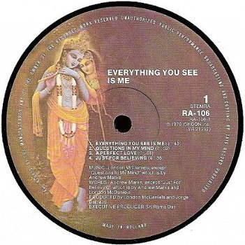 LP - RASA - Everything you see is me - 1