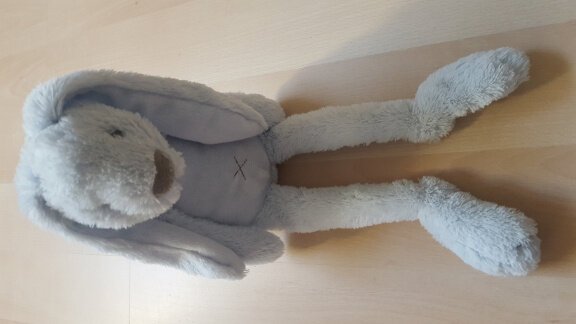 + 734 Happy horse konijn Blue Rabbit Richie 38cm - nr. 1