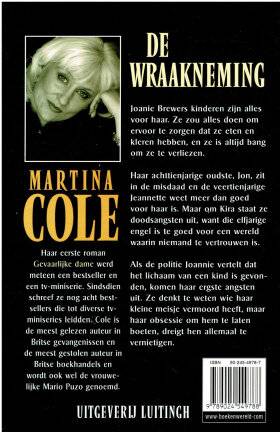 Martina Cole = De wraakneming - Afbeelding 2