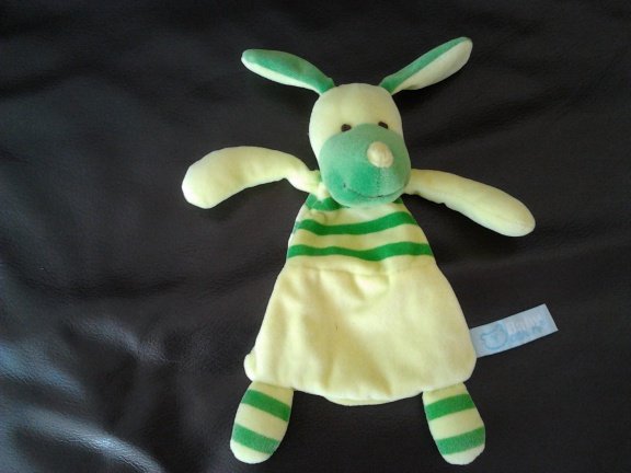 * 141 Hond Baby Little Me knuffeldoekje tutlap dou dou Nieuw - nr. 1