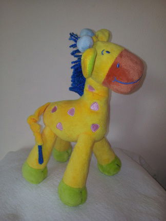 + 151 Nicotoy Giraf giraffe Geel NIEUW!!!! - nr. 1