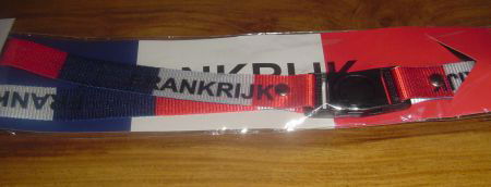 Key-cord ( Lanyard)Frankrijk - nr. 1
