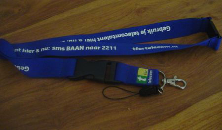 Key-cord ( Lanyard) T.for Telecom - nr. 1