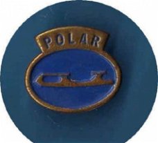 Speld/broche Polar schaatsen