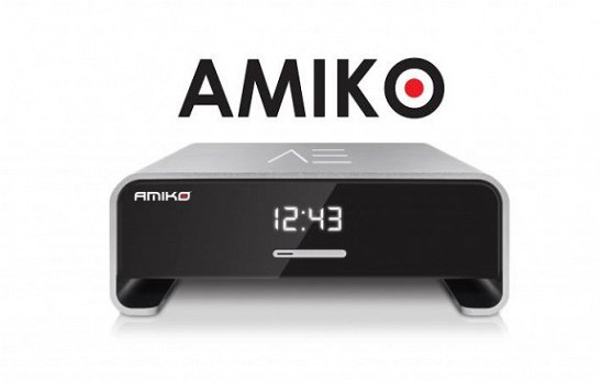 Amiko A3, satelliet en multimedia ontvanger, zwart - 1