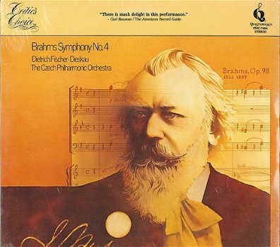 LP - Brahms Symphony no.4 - Dietrich Fischer-Dieskau - 1