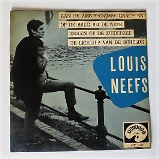 EP: Louis Neefs - Aan de Amsterdamse grachten + 3 (Palette, 1962) - 1