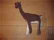 * 928 Bambam Giraf bruin 23cm - 1 - Thumbnail