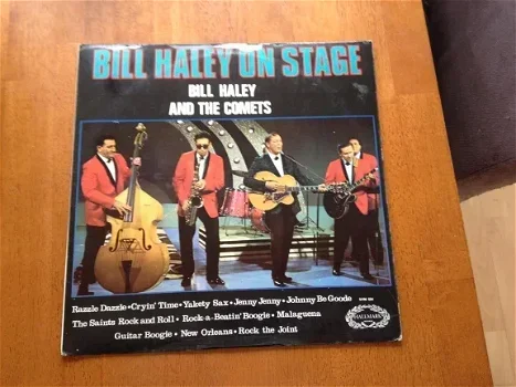 Vinyl Bill Haley and the Comets - Bill Haley on stage - 0