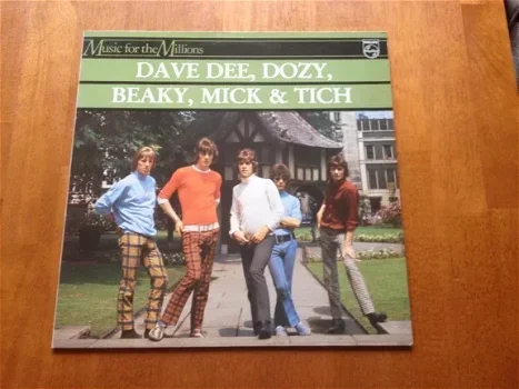 Vinyl Dave Dee, Dozy, Beaky, Mick & Tich - Music for the Millions - 0