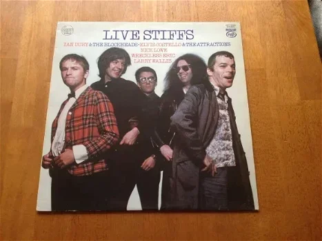 Vinyl Various ‎– Live Stiffs - 0