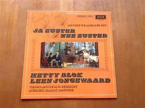 Vinyl Ja zuster Nee zuster - 0