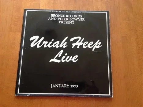 Vinyl Uriah Heep - Live january 1973 - 0