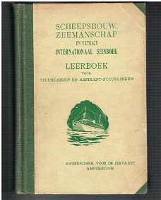 Scheepsbouw, zeemanschap en extract internationaal seinboek