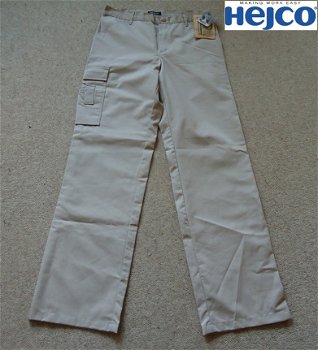 Te koop nieuwe beige broek voor heren van Hejco (maat: 44). - 1