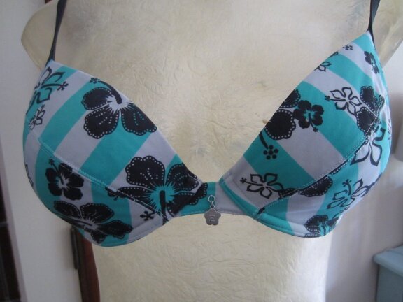 Bikini met patroon gebloemd - maat 40 - Afbeelding 2