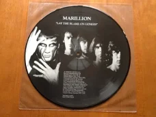 Vinyl Marillion - Lay the blame on Genesis Promo Copy