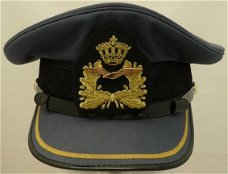 Pet, Uniform DT (Dagelijks Tenue), Officier (Maj-Lt-Kol), KLu, maat: 58, jaren'90.(Nr.3)