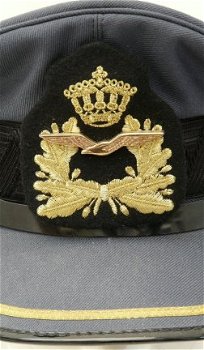 Pet, Uniform DT (Dagelijks Tenue), Officier (Maj-Lt-Kol), KLu, maat: 58, jaren'90.(Nr.3) - 1