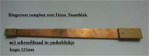Slingerstaaf, blank staal lang 69 cm. of 51 cm. - 6 - Thumbnail