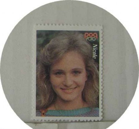 Popfoto zegel Nicole(nr.2) - nr. 1
