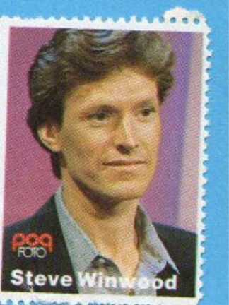 Popfoto zegel Steve Winwood - nr. 1