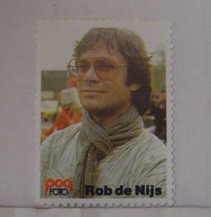 Popfoto zegel Rob de Nijs(nr.4) - nr. 1