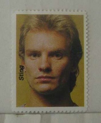 Popfoto zegel Police(Sting) - nr. 1