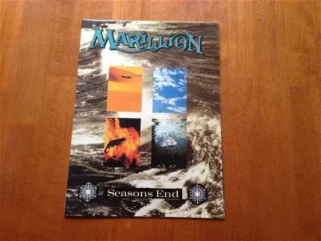 MARILLION - Seasons End + UK Tour Dates - Advertisment Poster - 0