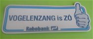 Sticker Volgelenzang is ZO(rabobank) - 1 - Thumbnail