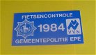 Sticker Fietscontrole gemeentepolitie Epe. - 1 - Thumbnail