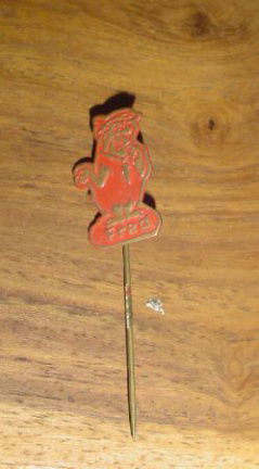 Speldje Fred Flintstone (rood) - nr. 1