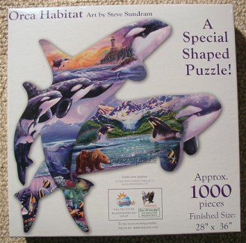 SunsOut - Orca Habitat - 1000 Stukjes Nieuw - 2