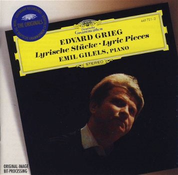 Emil Gilels - Edvard Grieg, Emil Gilels ‎– Lyrische Stücke • Lyric Pieces (CD) Nieuw - 1