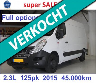 Renault Master - Z. L2H2 L2H2 2015 45000km Navi Cruise Airco (3 stuks) - 1